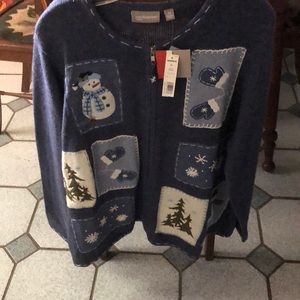 Adorable Croft and Barrow Holiday Sweater!
